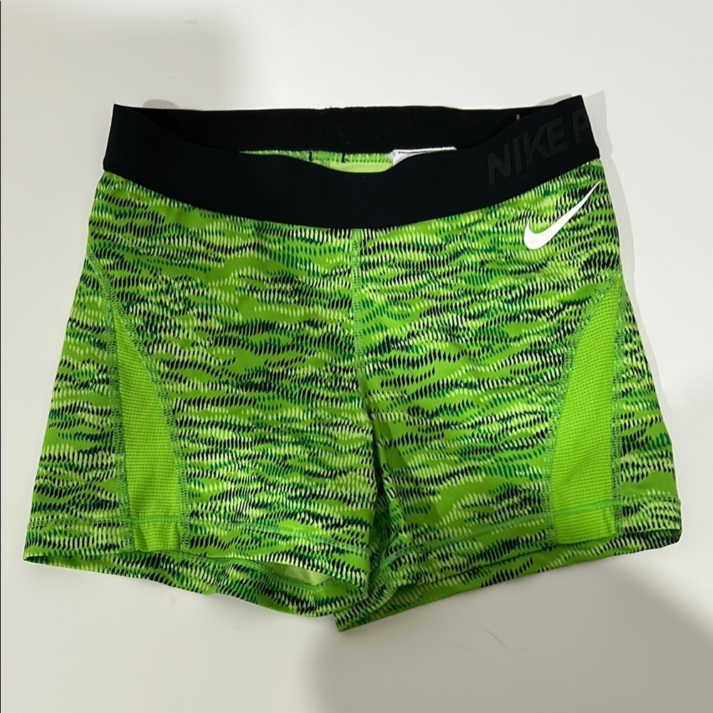 Nike Women's Green Athletic Shorts
